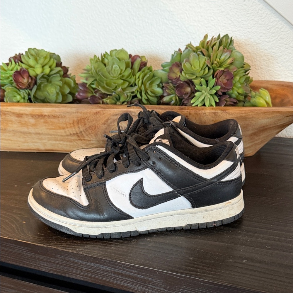 Nike panda dunks dunk black white shoes‎ sneakers men’s size 6.5
